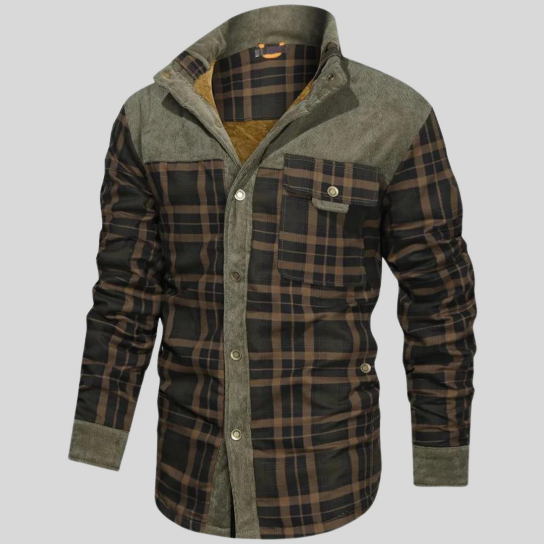 Modische Karojacke für Herren – Warm & Stilvoll