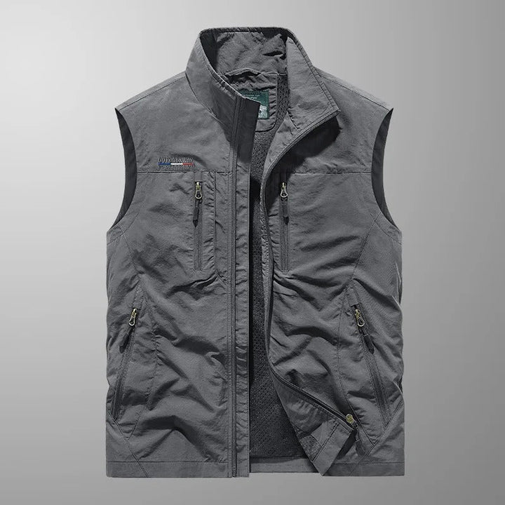 Odin | Herren Outdoor Weste mit Stehkragen