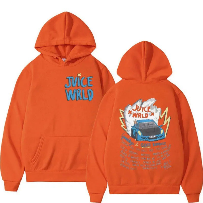 Herren Hoodie mit Print im Hip-Hop-Stil