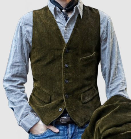 Herren Cordjacke im Casual-Stil für den Winter