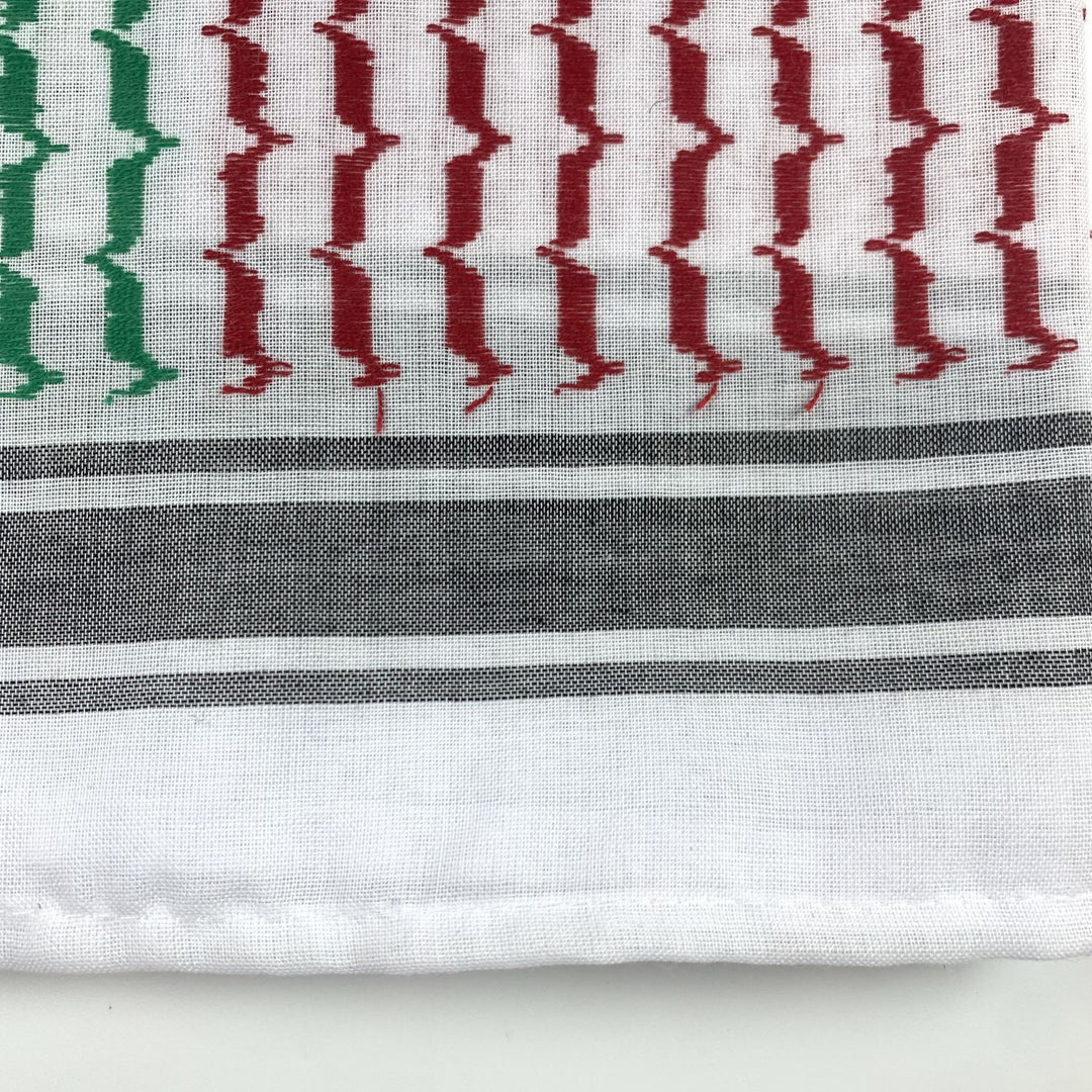 Herren Keffiyeh Jacquard Schal quadratisch 140 cm Polyester
