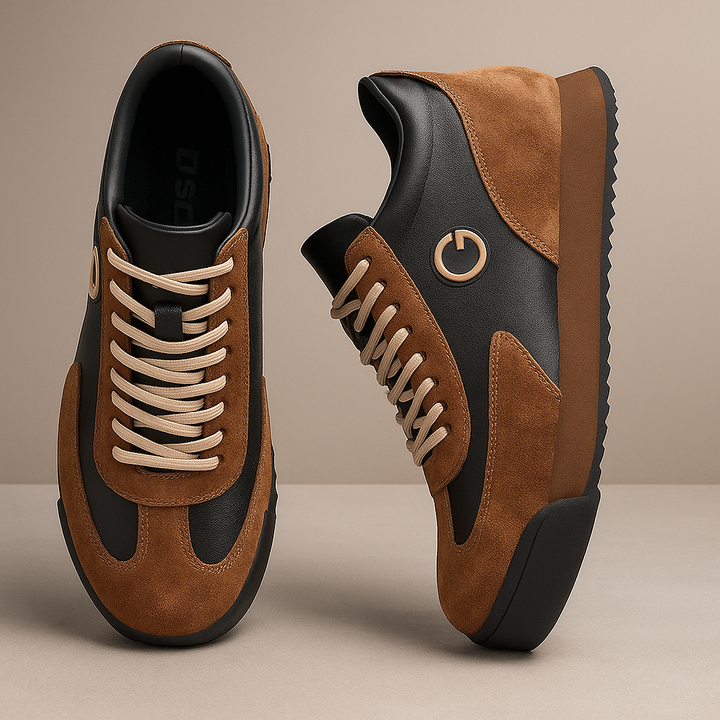 Dario | Herren Sneaker mit Kontrast-Panels