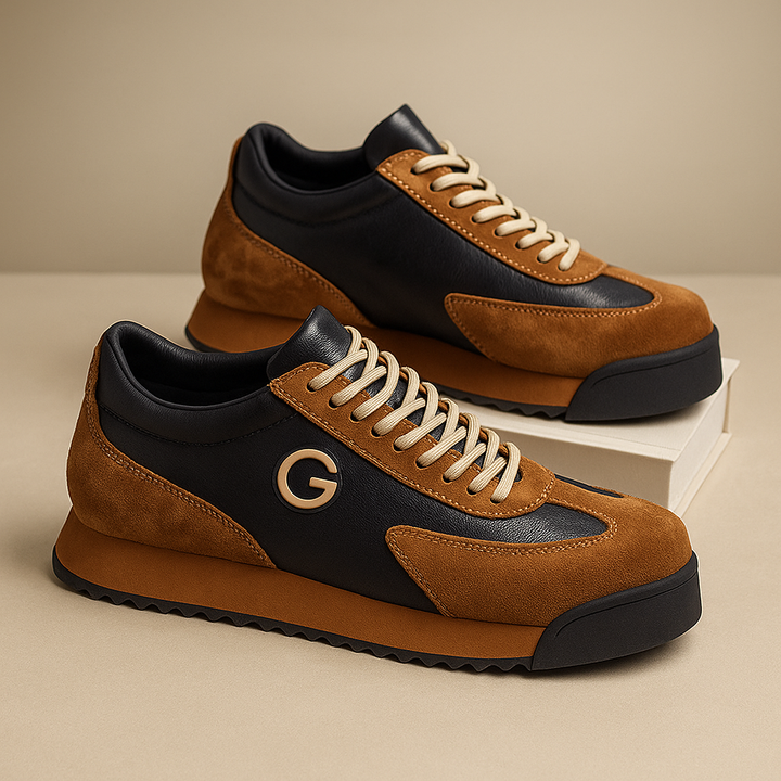 Dario | Herren Sneaker mit Kontrast-Panels