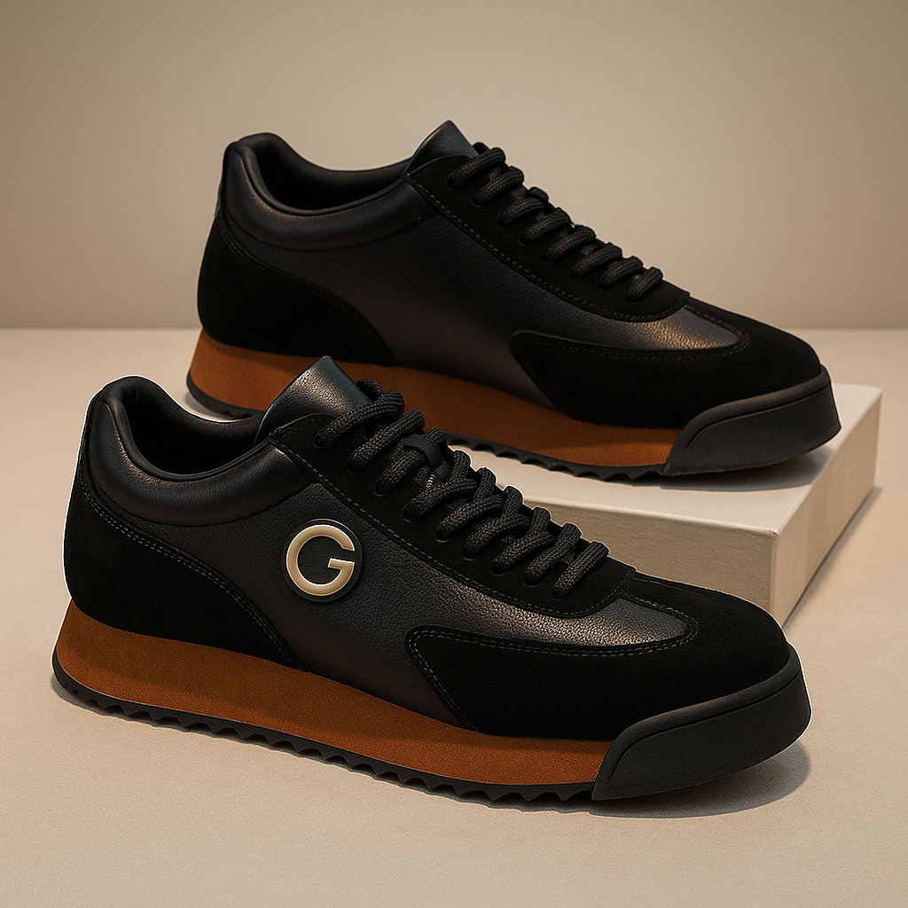 Dario | Herren Sneaker mit Kontrast-Panels