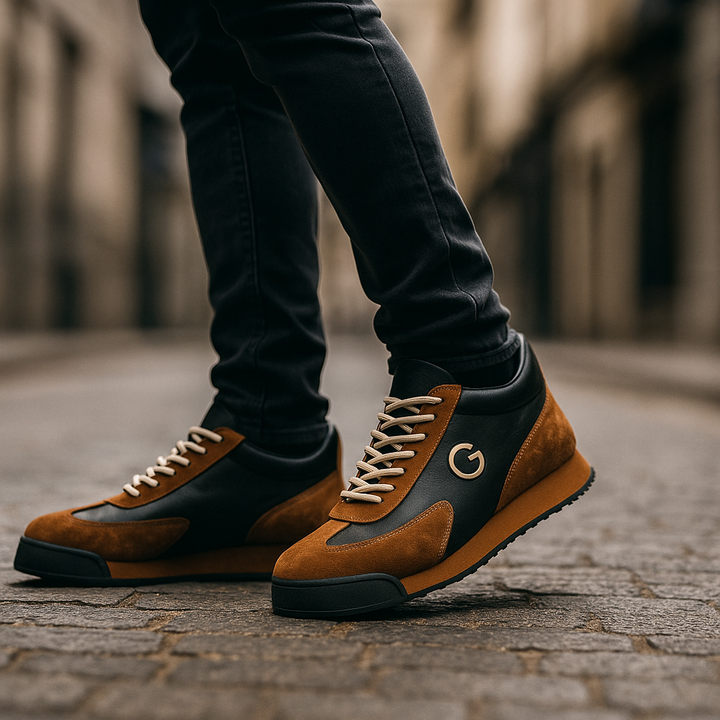 Dario | Herren Sneaker mit Kontrast-Panels