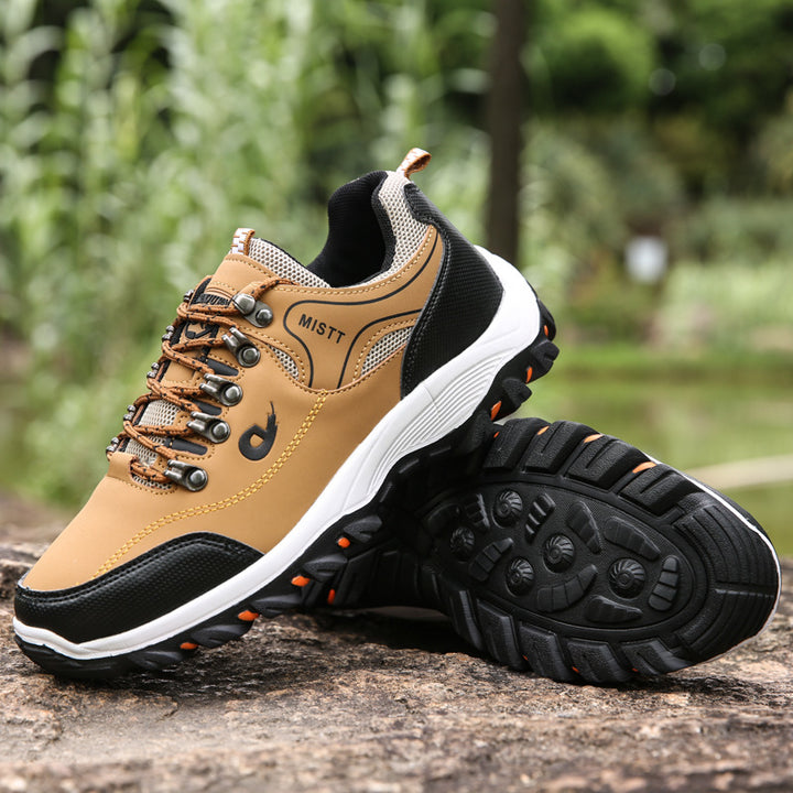 Herren Outdoor Wanderschuhe mit Schnürung von vorne