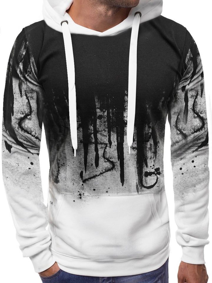 Herren Kapuzenpullover Hoodie mit Kapuze Langarm