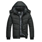 Remo | Schwarze Winterparka für Herren