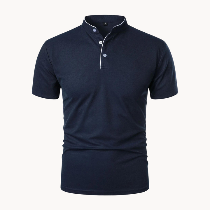 Ruben | Herren Polo Shirt mit kurzer Knopfleiste