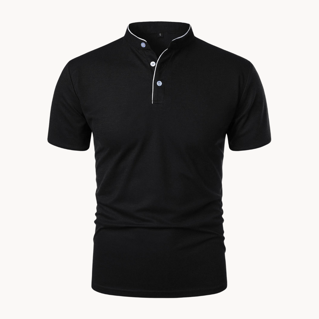 Ruben | Herren Polo Shirt mit kurzer Knopfleiste