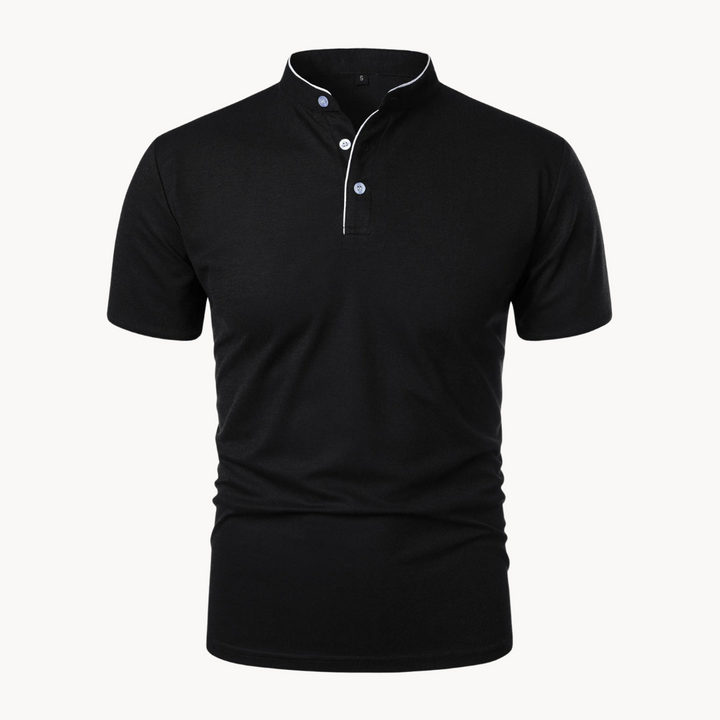 Ruben | Herren Polo Shirt mit kurzer Knopfleiste
