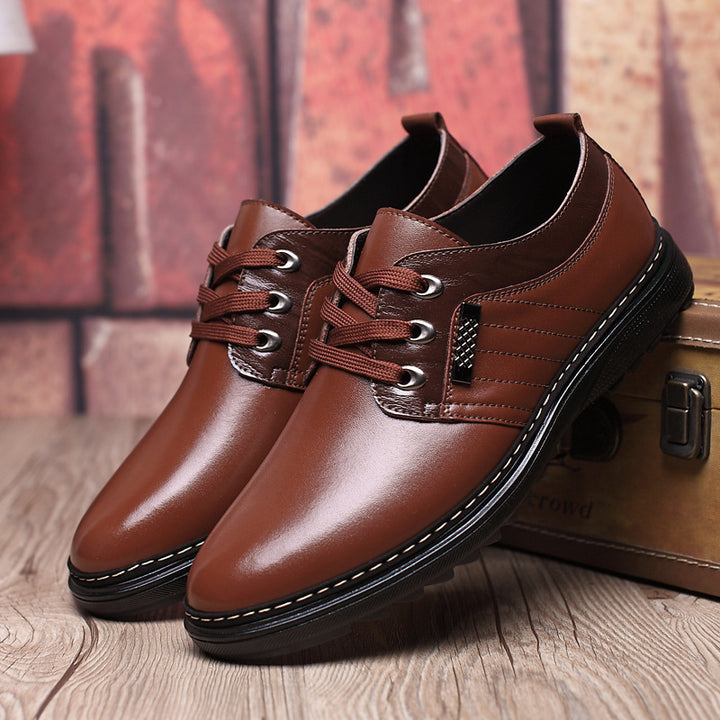 Business Casual Schuhe für Herren mit runder Kappe