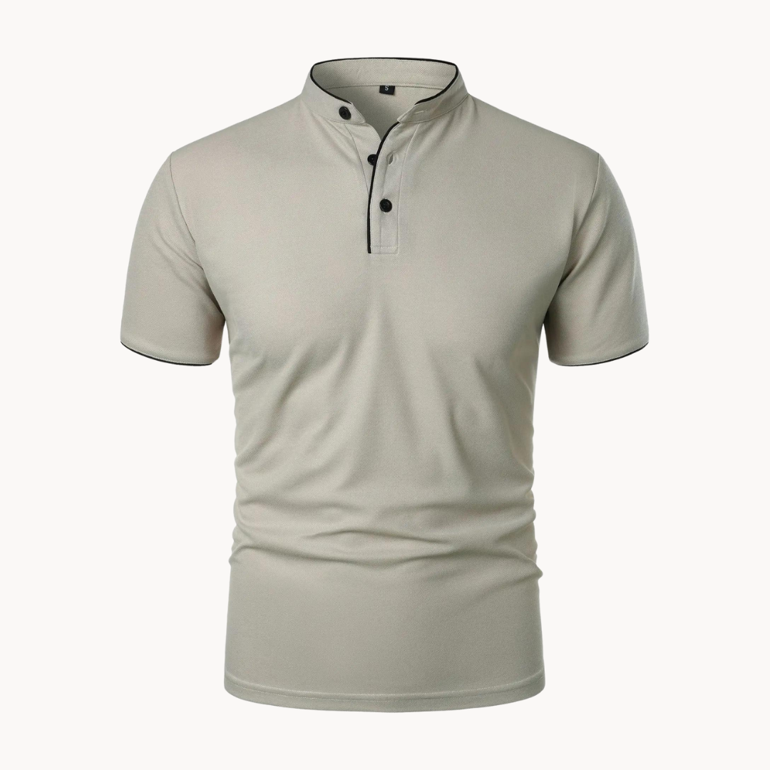 Ruben | Herren Polo Shirt mit kurzer Knopfleiste