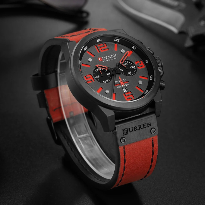 Hudson | Herren Armbanduhr mit rundem Zifferblatt