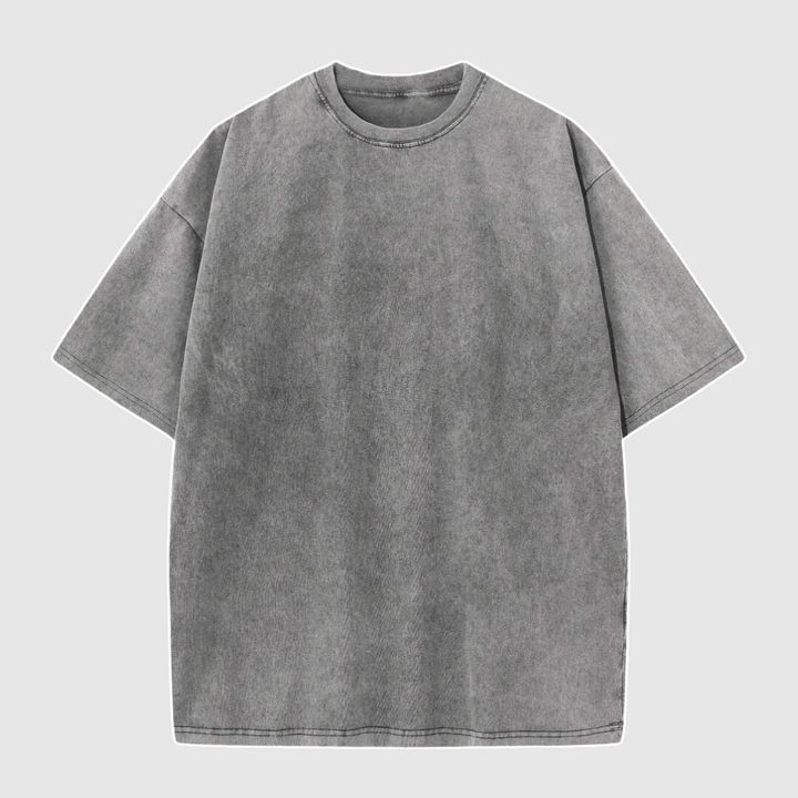 Victor | Oversize T-Shirt im Washed Look