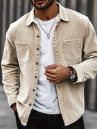 Holger | Men's Long-Sleeve Corduroy Shirt