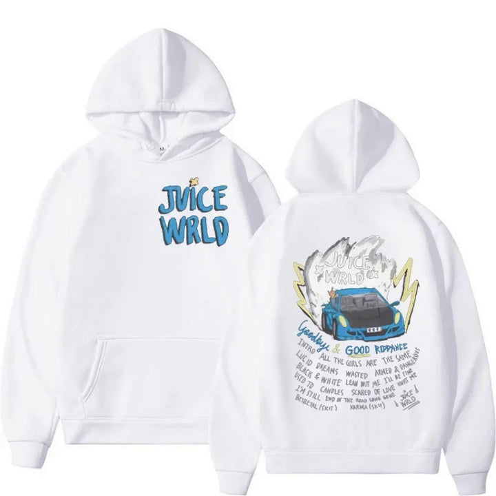 Herren Hoodie mit Print im Hip-Hop-Stil