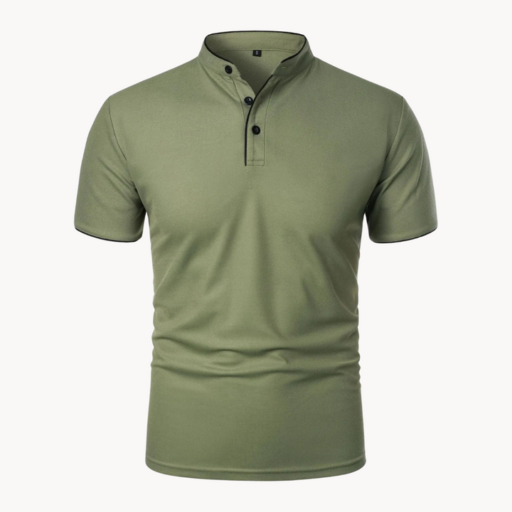 Ruben | Herren Polo Shirt mit kurzer Knopfleiste