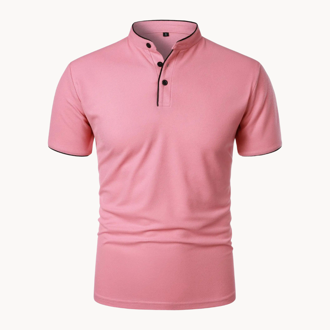 Ruben | Herren Polo Shirt mit kurzer Knopfleiste