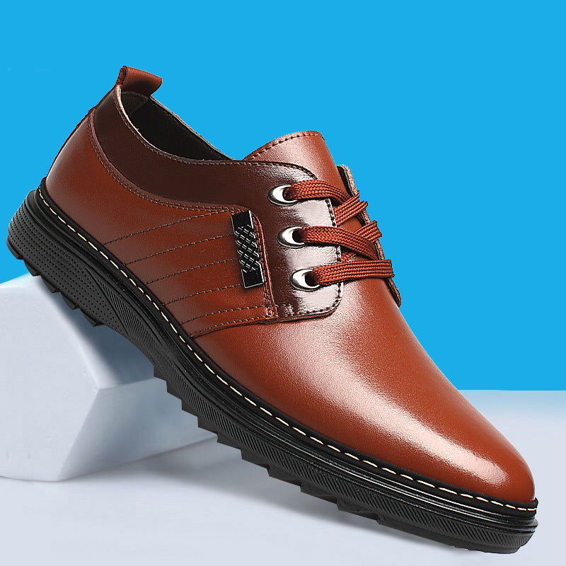 Business Casual Schuhe für Herren mit runder Kappe