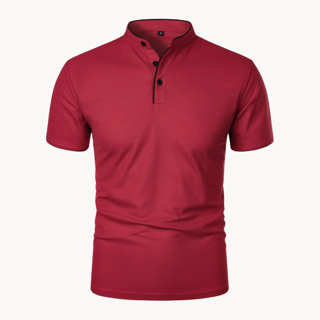 Ruben | Herren Polo Shirt mit kurzer Knopfleiste