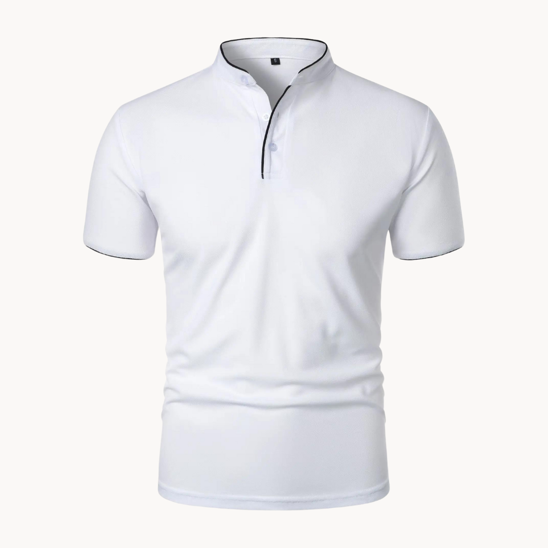 Ruben | Herren Polo Shirt mit kurzer Knopfleiste