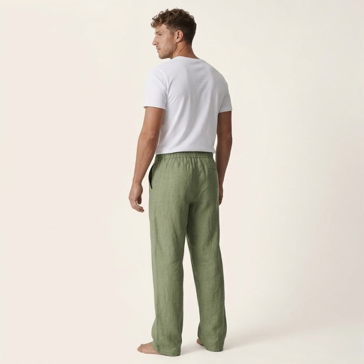 Hugo | Leichte Sommerhose mit elastischem Bund