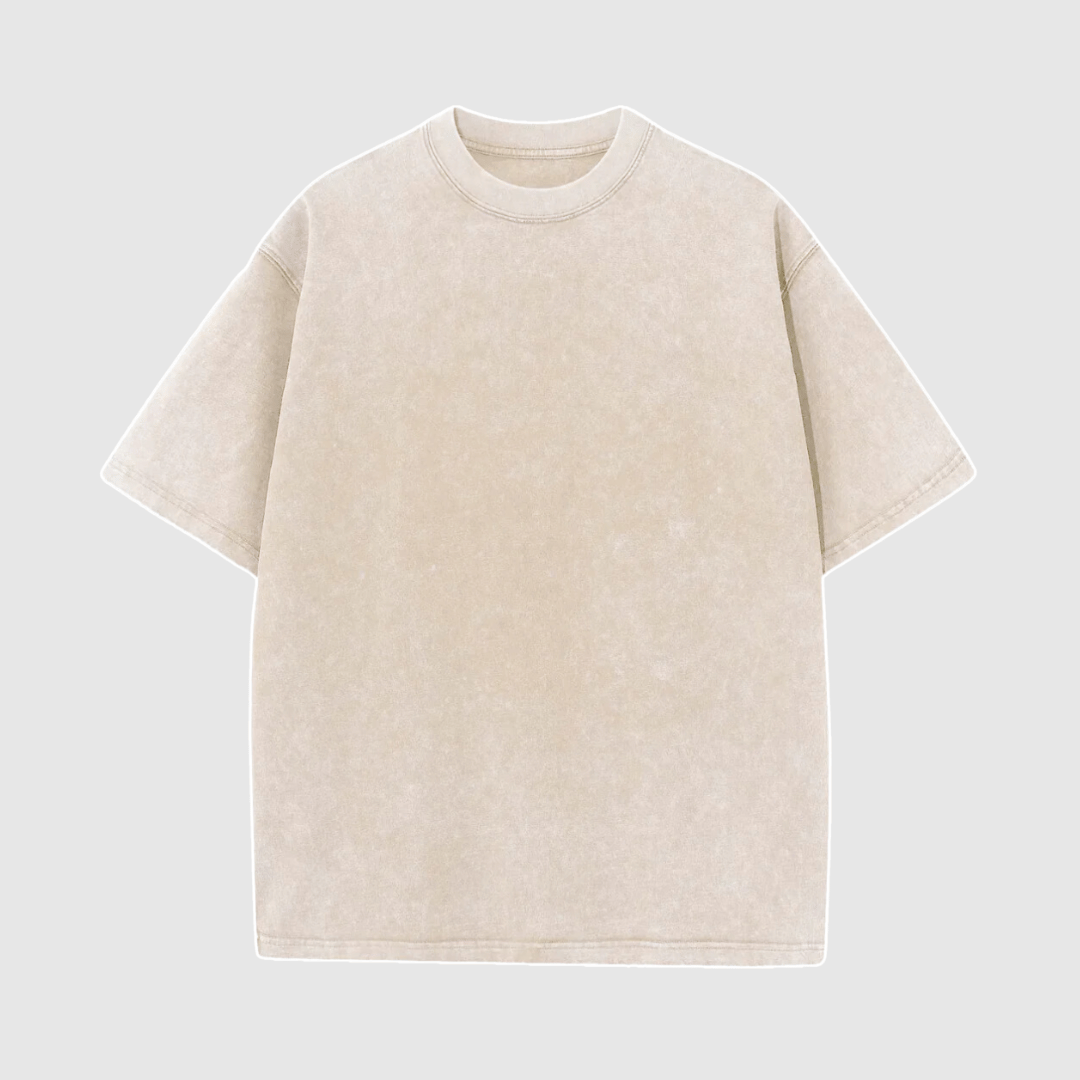 Victor | Oversize T-Shirt im Washed Look