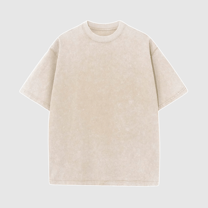 Victor | Oversize T-Shirt im Washed Look