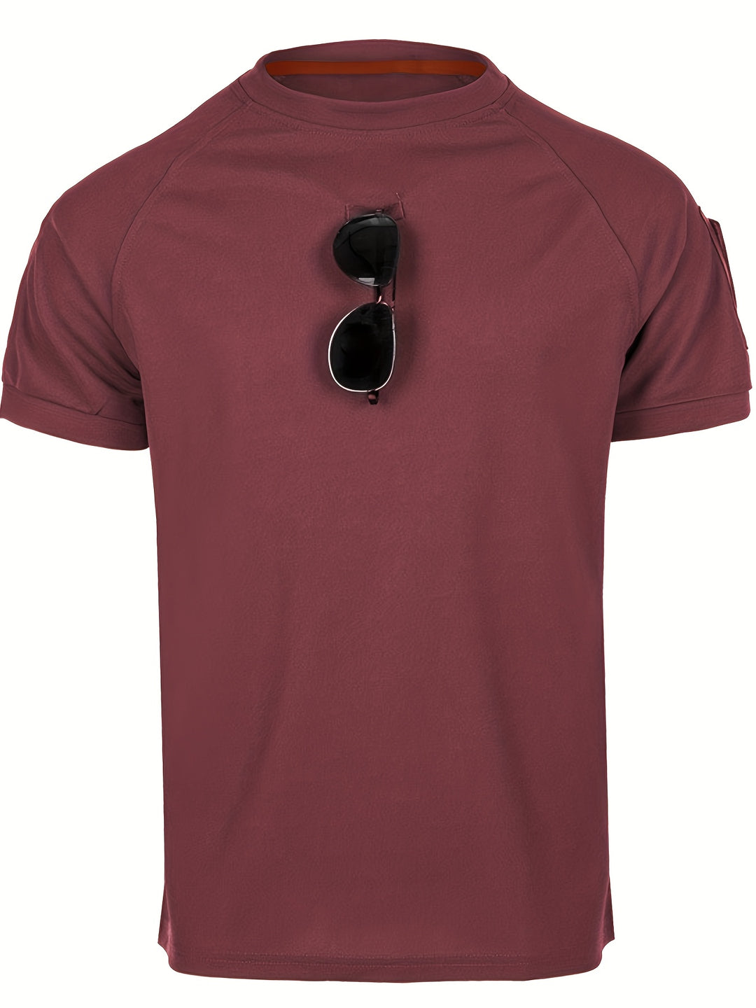 SwissFellas Herren T-Shirt mit Rundhalsausschnitt und Grafikdetail, reguläre Passform