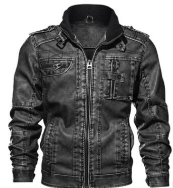 Herren Lederjacke im Casual Look für den Alltag