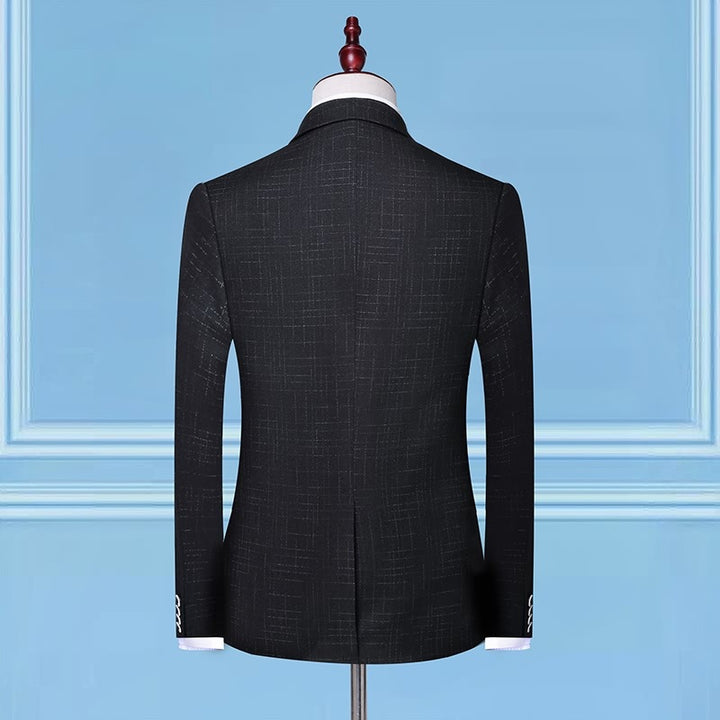 Dreiteiliger Herrenanzug mit Jacke, Weste und Hose
