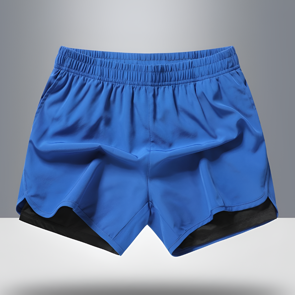 Max | 2-in-1 Laufshorts mit Reißverschlusstasche