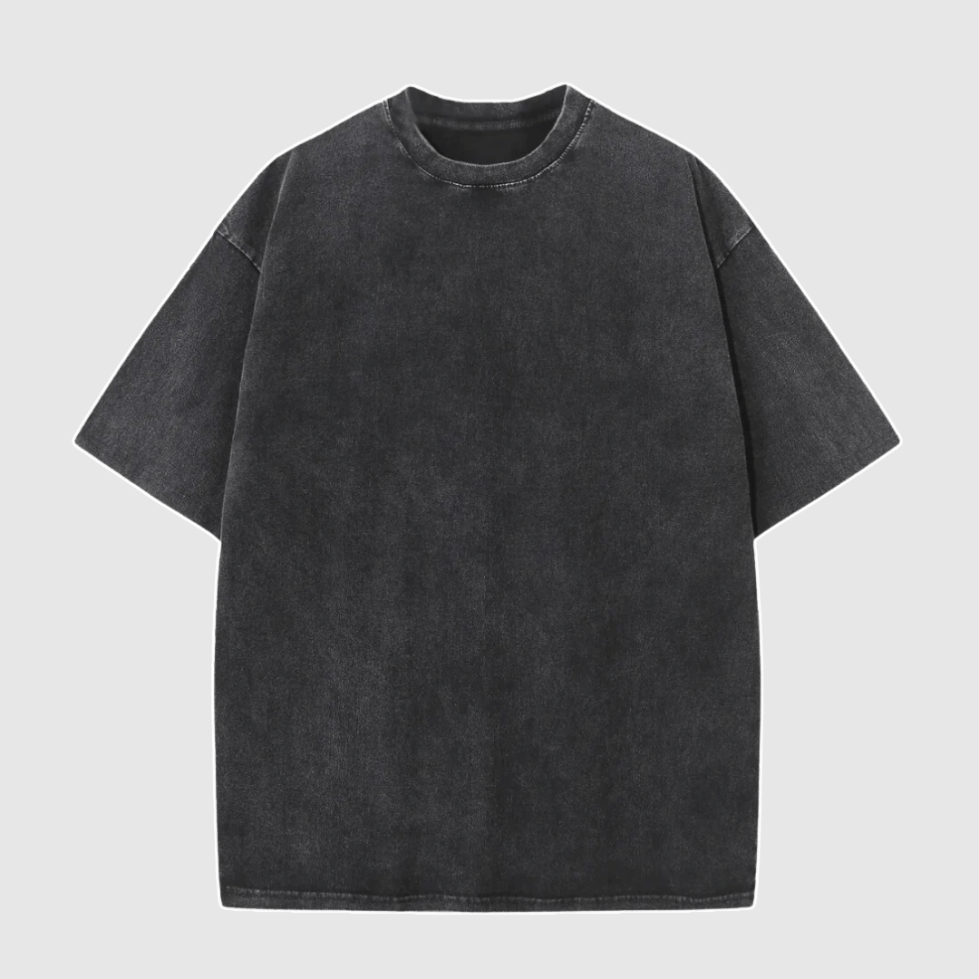 Victor | Oversize T-Shirt im Washed Look