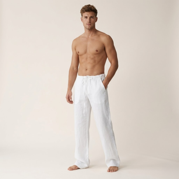 Hugo | Leichte Sommerhose mit elastischem Bund
