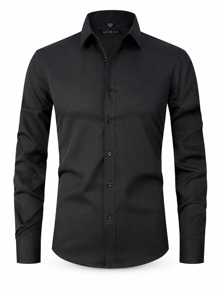 Hugo | Herren Stretch Hemd mit langem Arm