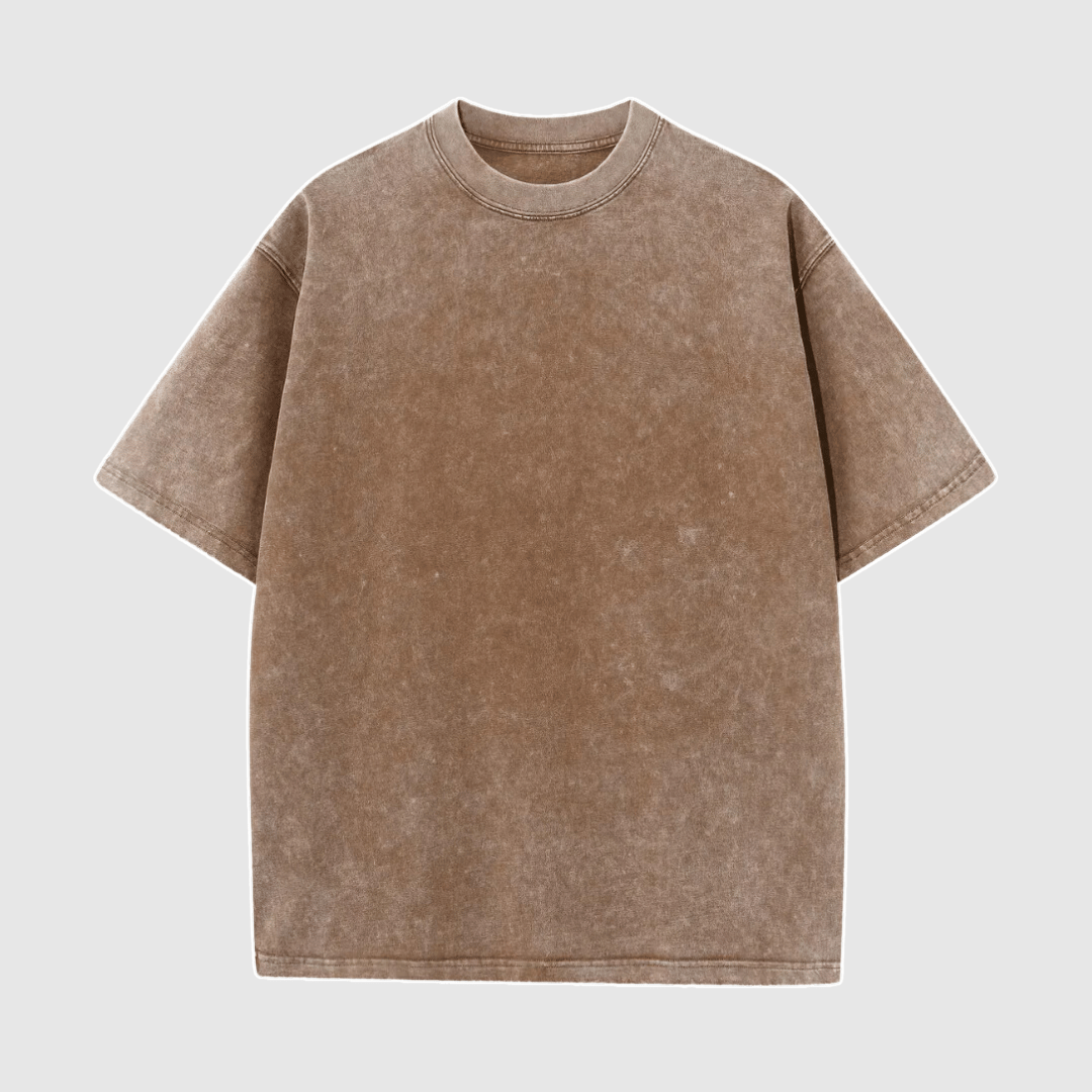 Victor | Oversize T-Shirt im Washed Look