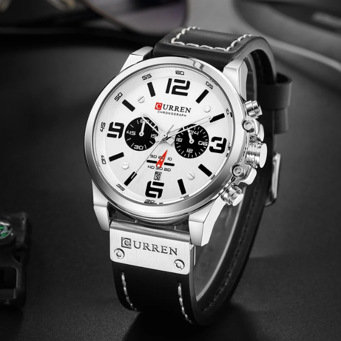 Hudson | Herren Armbanduhr mit rundem Zifferblatt