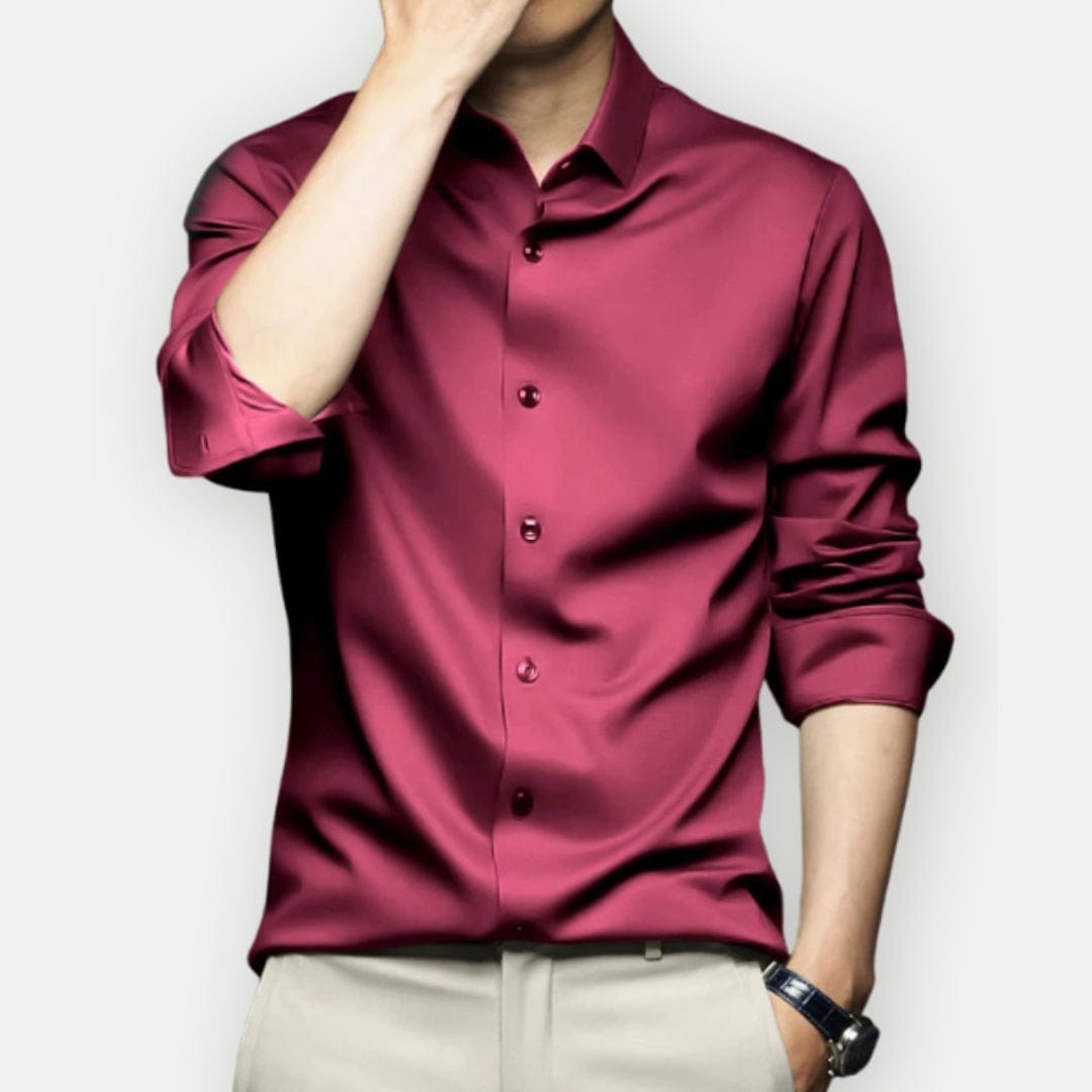 Adrian | Bügelfreies Herren Slim Fit Hemd