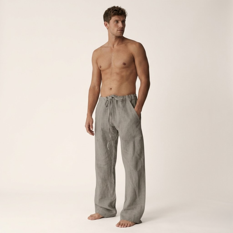 Hugo | Leichte Sommerhose mit elastischem Bund