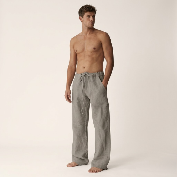 Hugo | Leichte Sommerhose mit elastischem Bund
