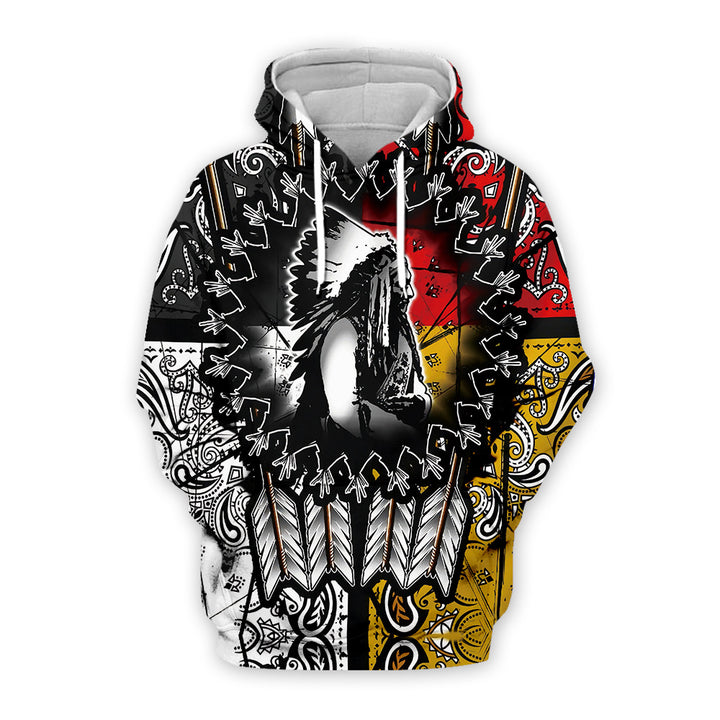 Herren Hoodie mit Kapuze und Digitaldruck