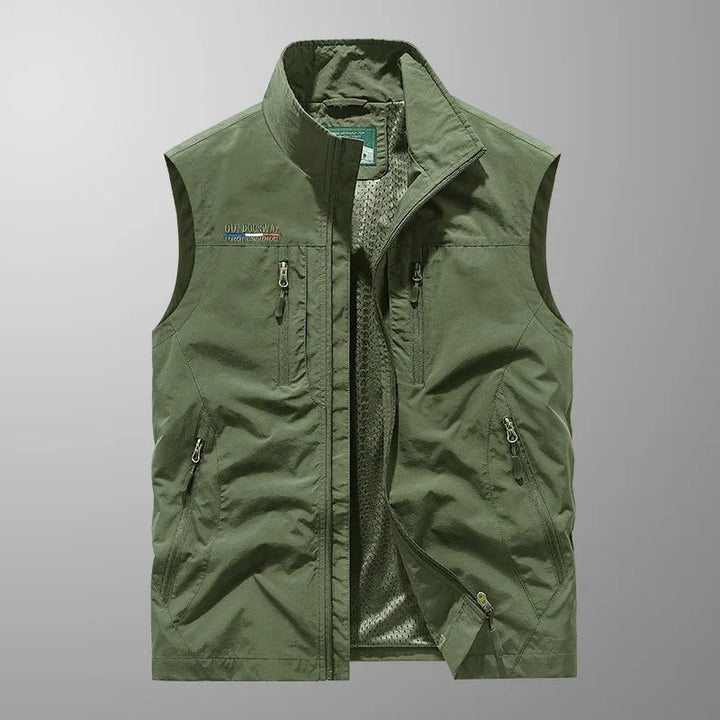 Odin | Herren Outdoor Weste mit Stehkragen