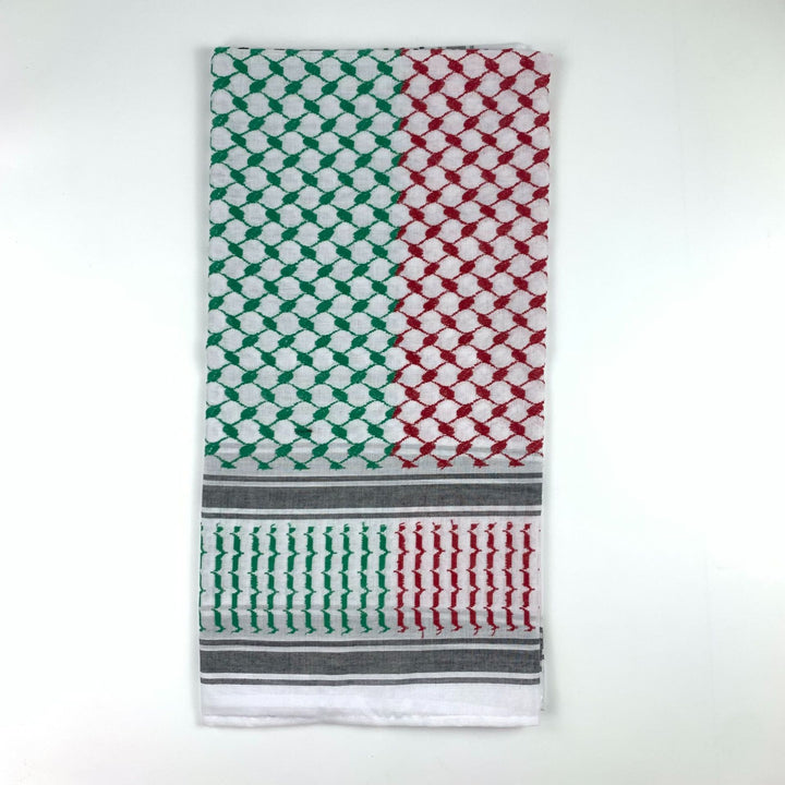 Herren Keffiyeh Jacquard Schal quadratisch 140 cm Polyester