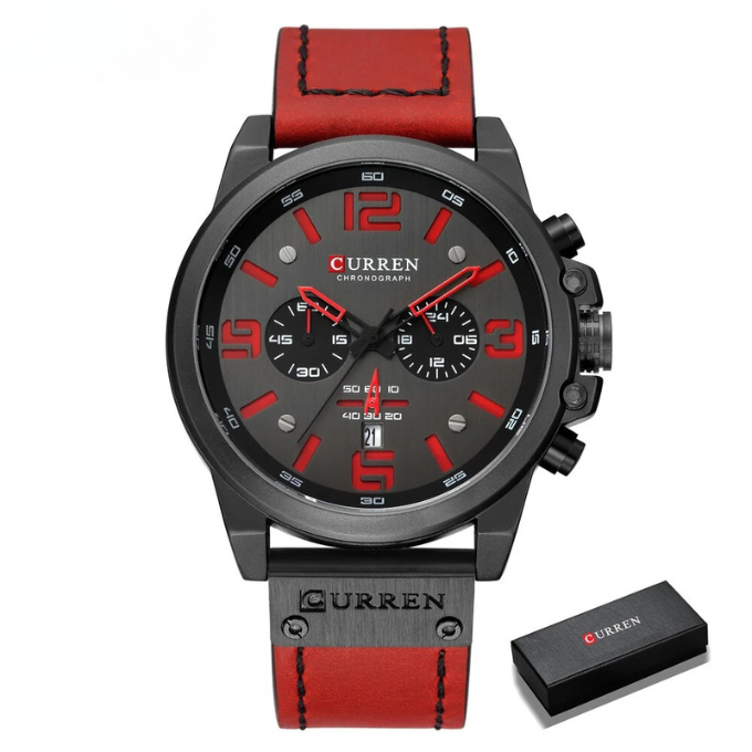 Hudson | Herren Armbanduhr mit rundem Zifferblatt