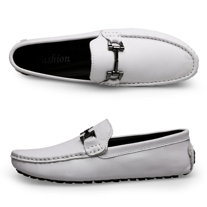 Herren Slip-On Loafer Schuh Casual Look Seitenansicht