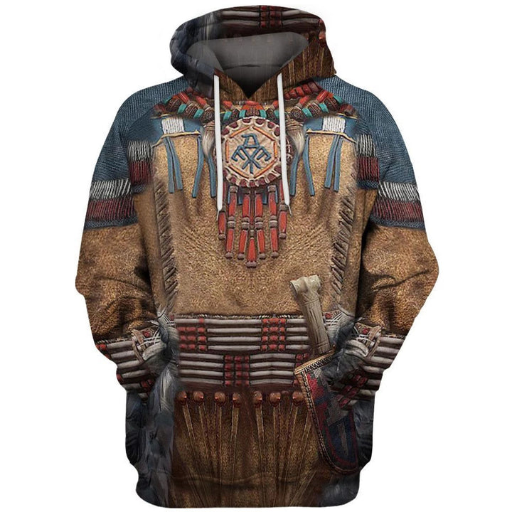 Herren Kapuzenpullover mit Digitaldruck und Kapuze