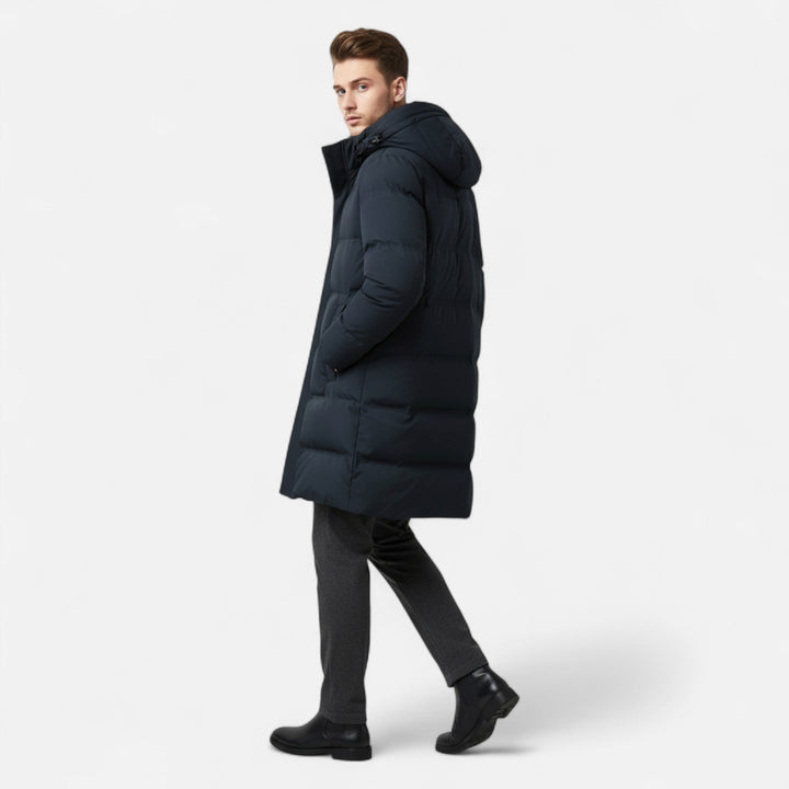 Emilian | Herren Daunenparka mit Kapuze