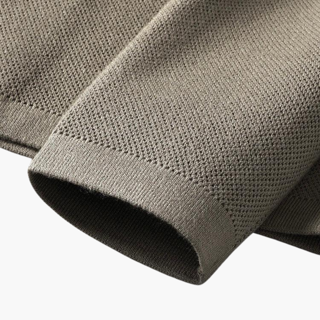 SwissFellas Herren Strickjacke mit V-Ausschnitt und Knopfleiste, reguläre Passform