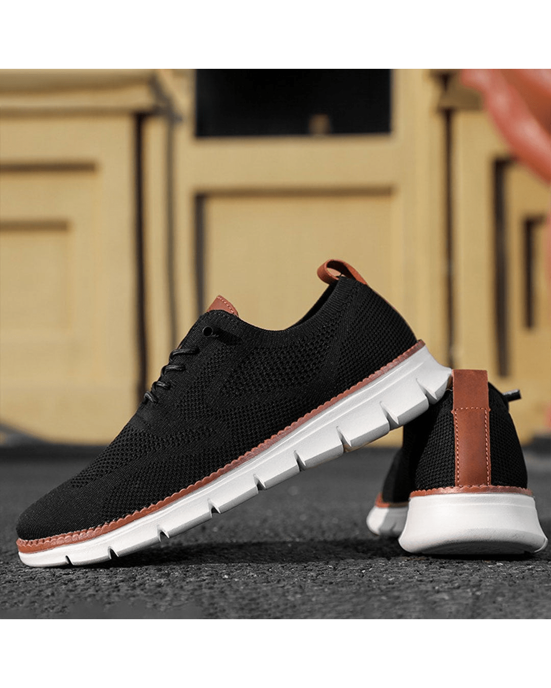 Henrik | Herren Sneaker mit Strukturoberfläche
